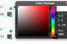 Color Chooser Interface